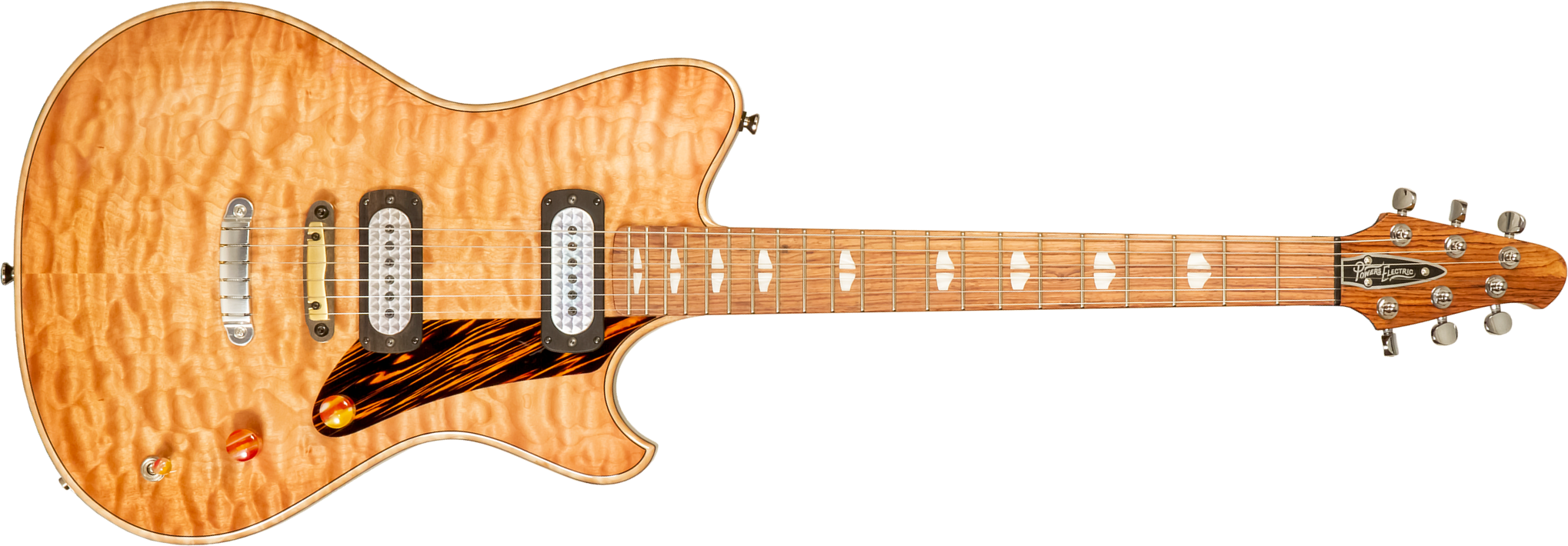 Powers Electric A-type 2s Ff42 Ht Mn #a504 - Pale Ale - Retro-rock elektrische gitaar - Main picture