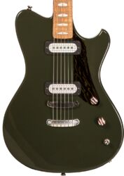 Retro-rock elektrische gitaar Powers electric A-Type #A494 - Black Olive