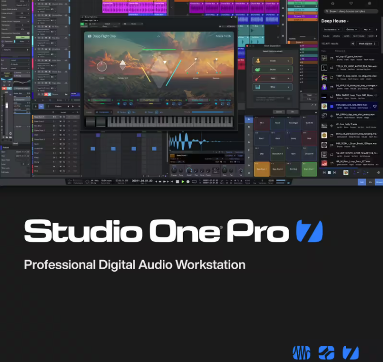 Presonus Studio One Pro 7 - Sequencer software - Main picture