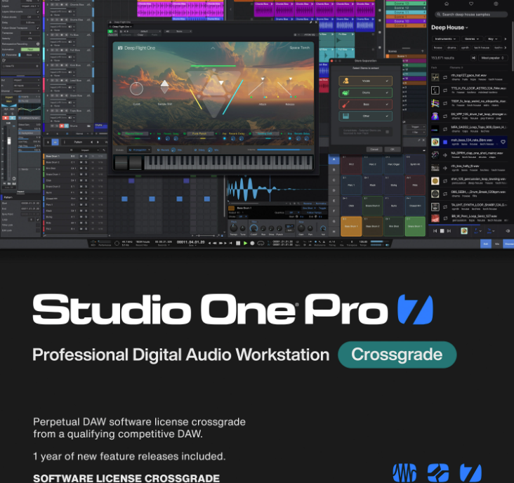 Presonus Studio One Pro 7 Crossgrade - Sequencer software - Main picture