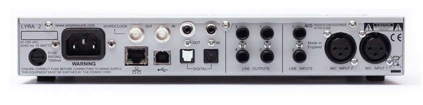 Prism Sound Lyra2 - USB audio-interface - Variation 1