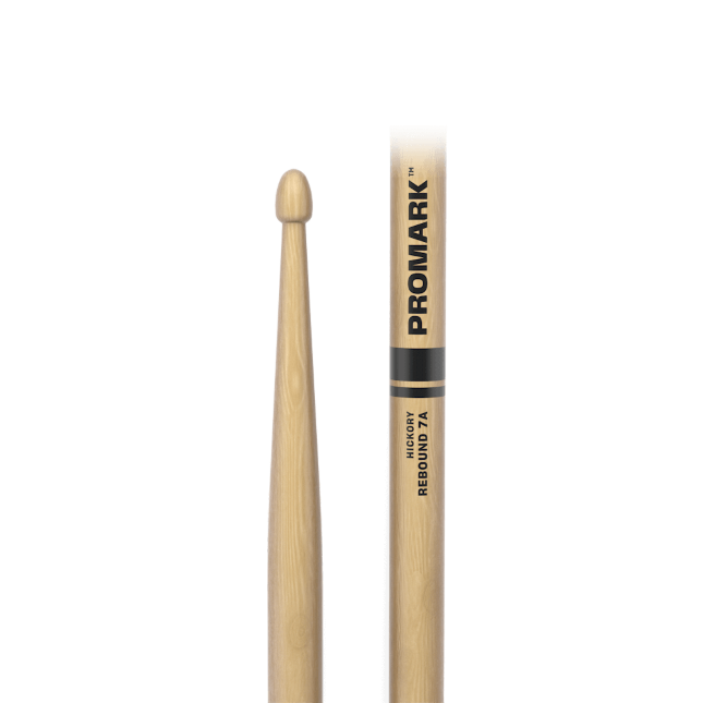 Pro Mark Baguettes Avec Olive Gland En Hickory Rebound 7a .535