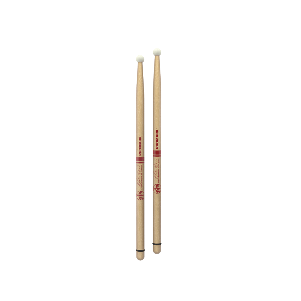 Pro Mark Baguettes De Fanfare Byos Signature « Scrapes », Olive En Nylon - Drumstokken - Variation 2