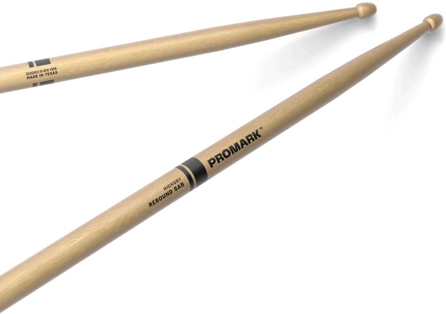 Pro Mark Rbh580aw Rebound 5ab Hickory Drumstick, Acorn Wood Tip - Drumstokken - Main picture