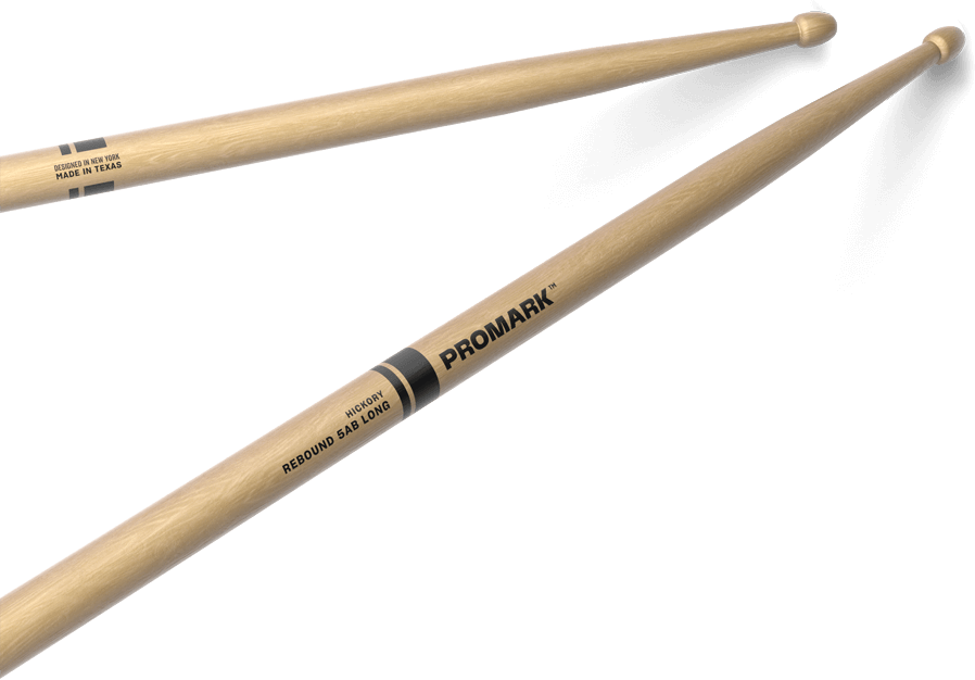 Pro Mark Rbh580law Rebound 5ab Long Hickory Drumstick, Acorn Wood Tip - Drumstokken - Main picture