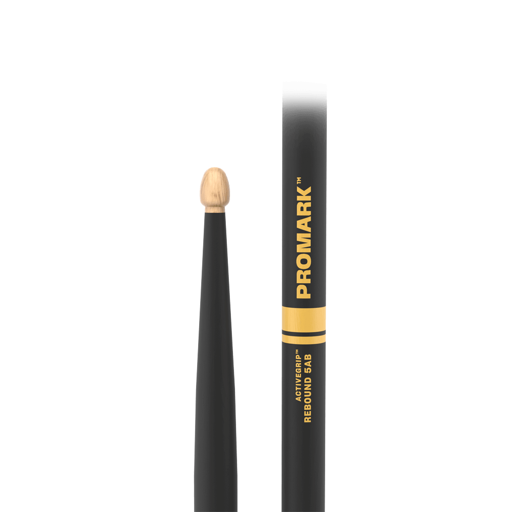 Pro Mark R5abag Rebound 5ab Activegrip Hickory Drumstick, Acorn Wood Tip - Drumstokken - Variation 8
