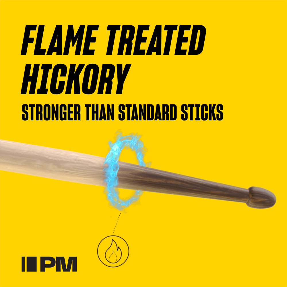 Pro Mark R5abfg Rebound 5ab Firegrain Hickory Drumstick, Acorn Wood Tip - Drumstokken - Variation 1