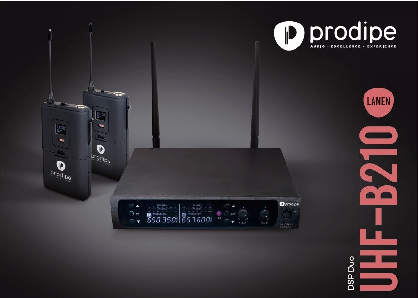 Prodipe Dsp Duo Uhf-b210 Headset - Draadloze lavalier-microfoon - Variation 2