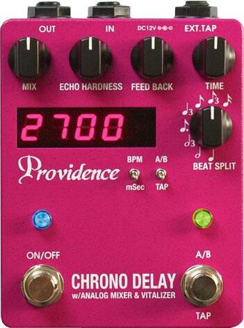 Providence Dly-4 Chrono Delay - Reverb/delay/echo effect pedaal - Main picture