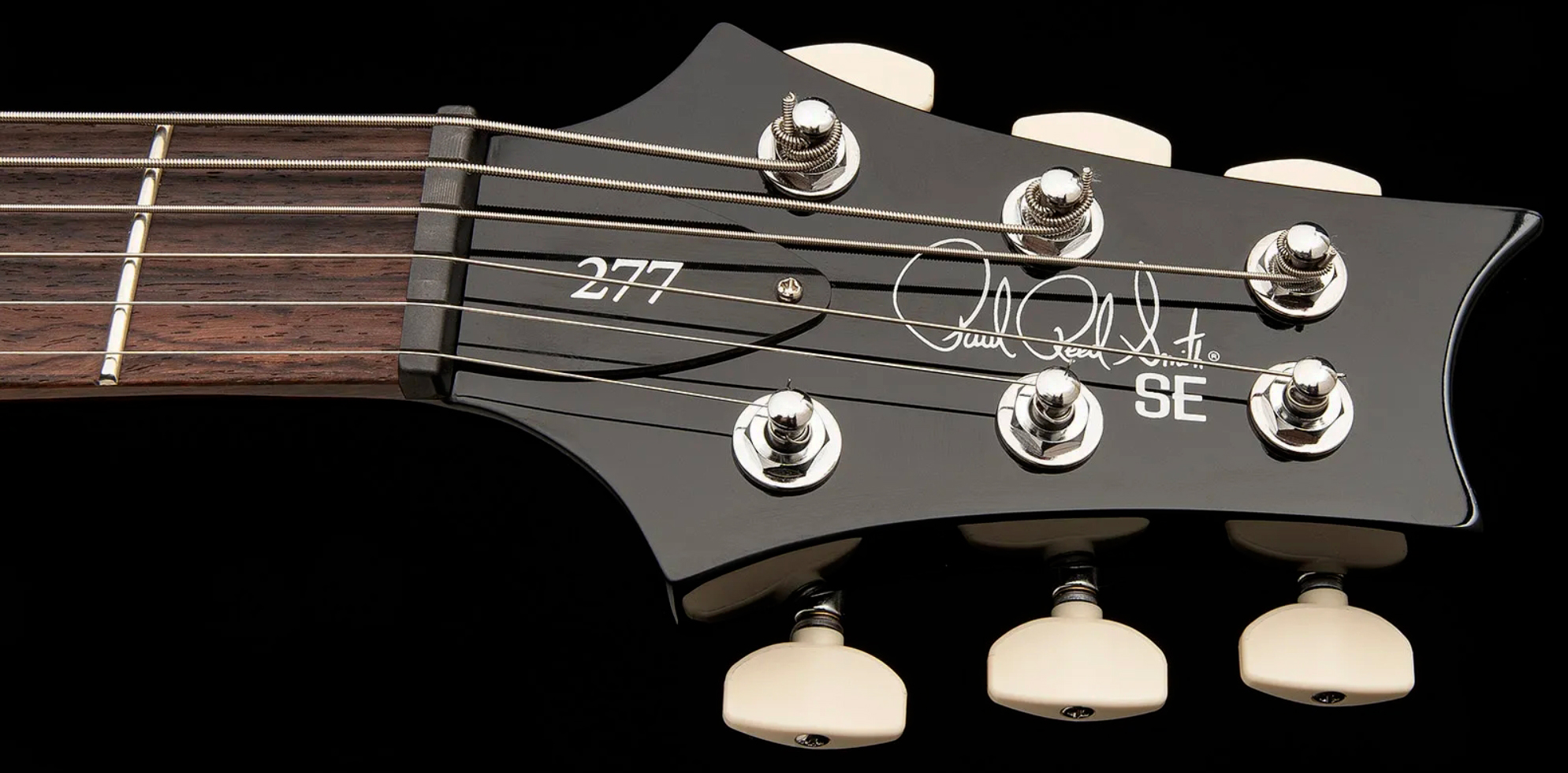 Prs 277 Se (wing Tuners) Baritone 2h Ht Eb - Charcoal Burst - Bariton elektrische gitaar - Variation 6