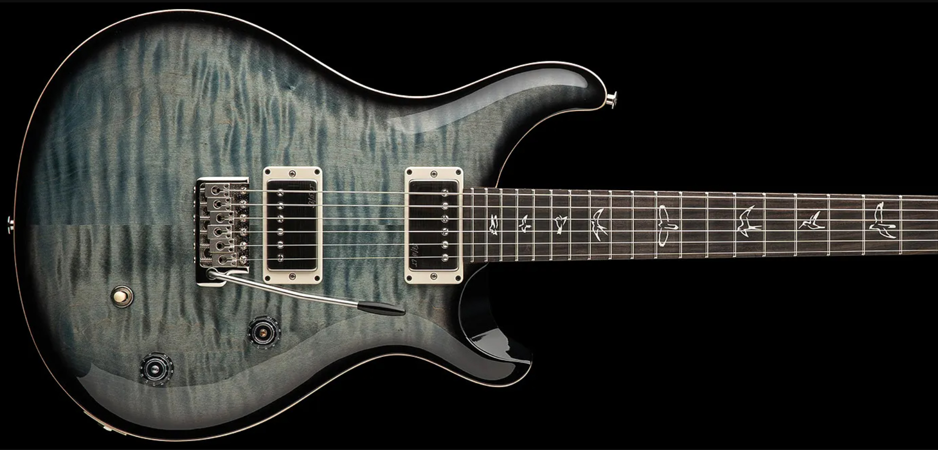 Prs Ce 22 Bolt-on Usa Ltd 2h Trem Rw - Faded Blue Smokeburst - Guitarra eléctrica de doble corte. - Variation 2