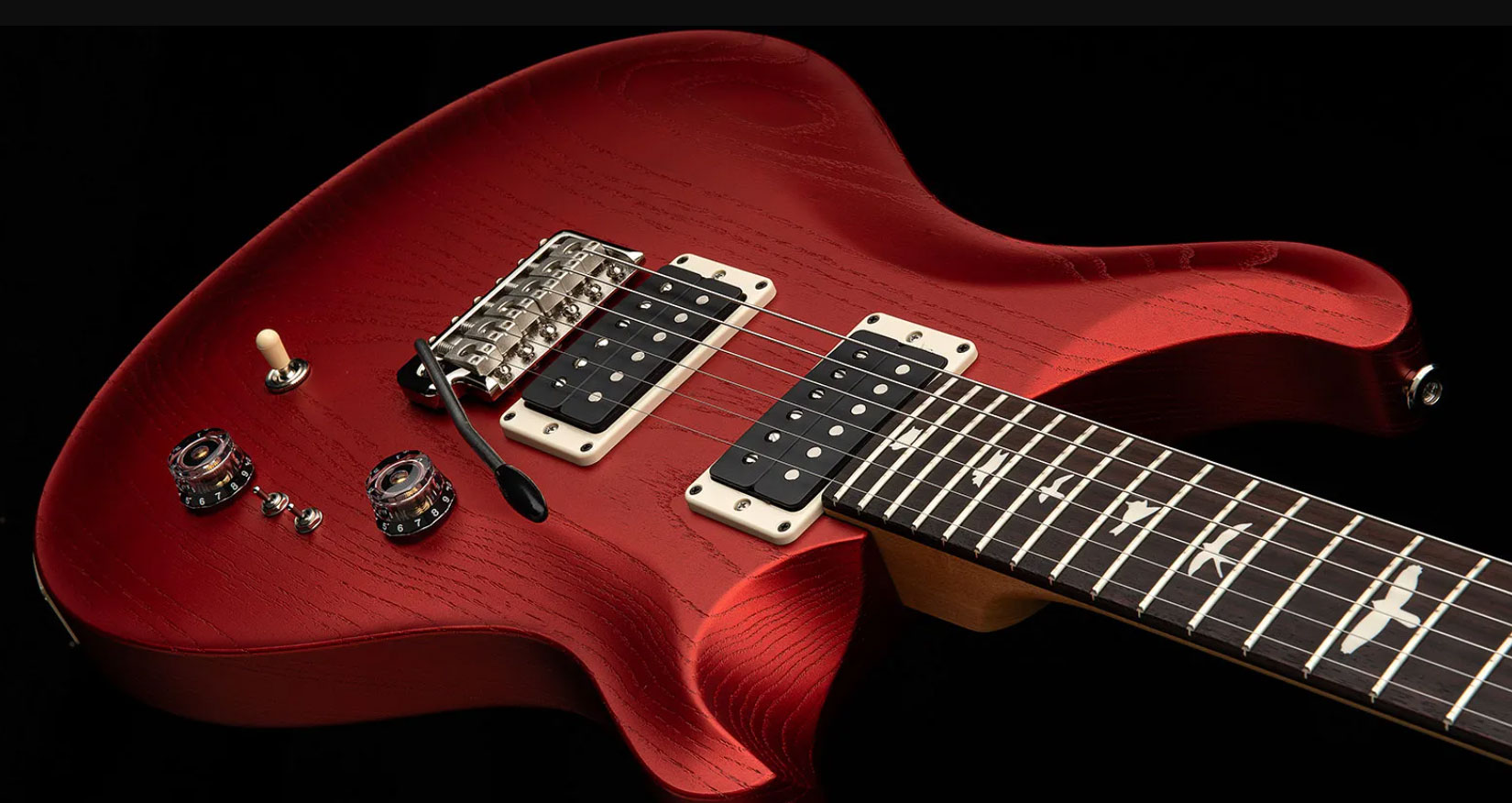 Prs Ce 24-08 Swamp Ash Ltd Bolt-on Usa 2h Trem Rw - Red Apple Metallic - Guitarra eléctrica de doble corte. - Variation 1