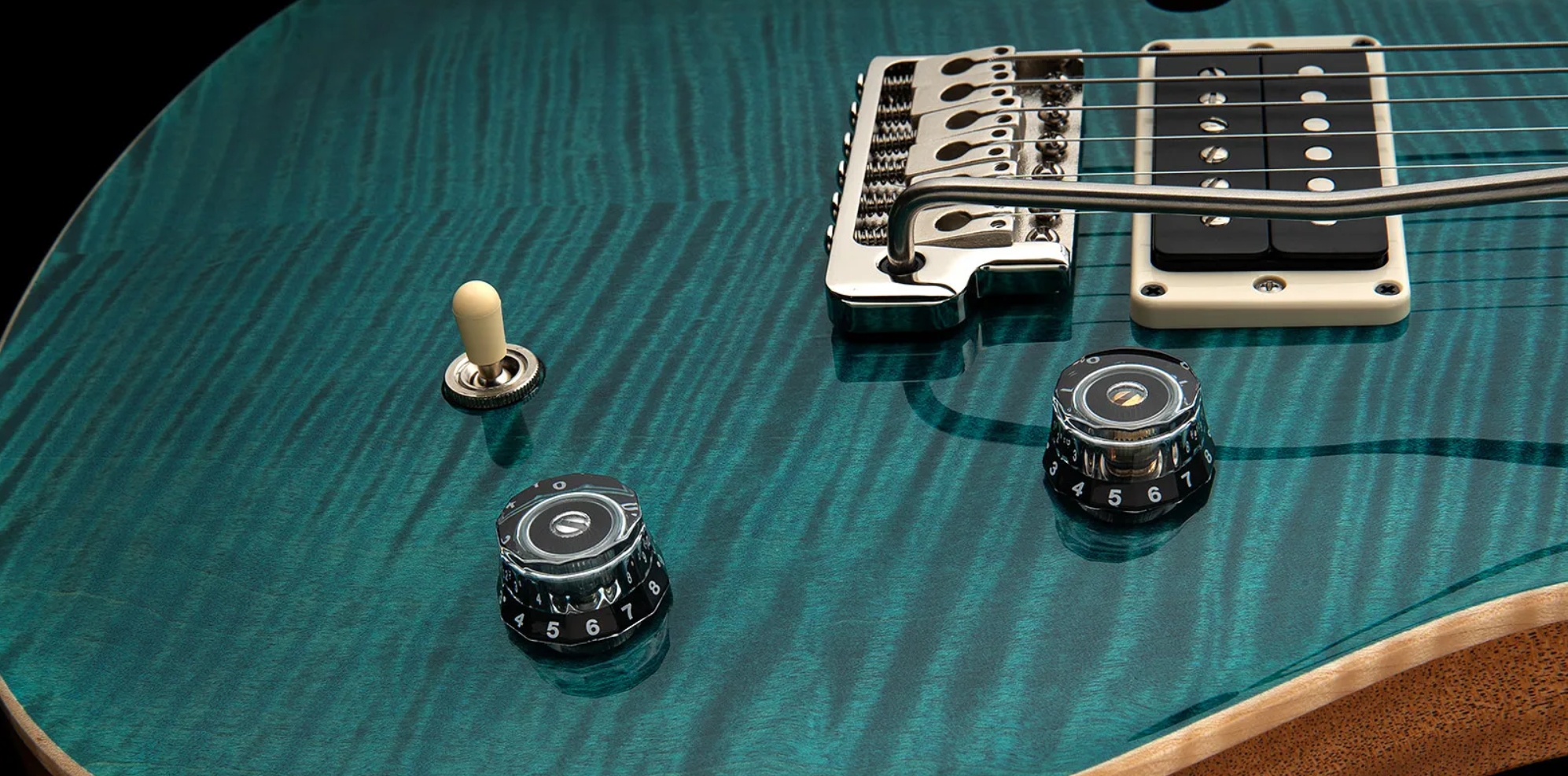Prs Ce 24 Semi-hollow Bolt-on Usa 2h Trem Rw - Carroll Blue - Semi hollow elektriche gitaar - Variation 4