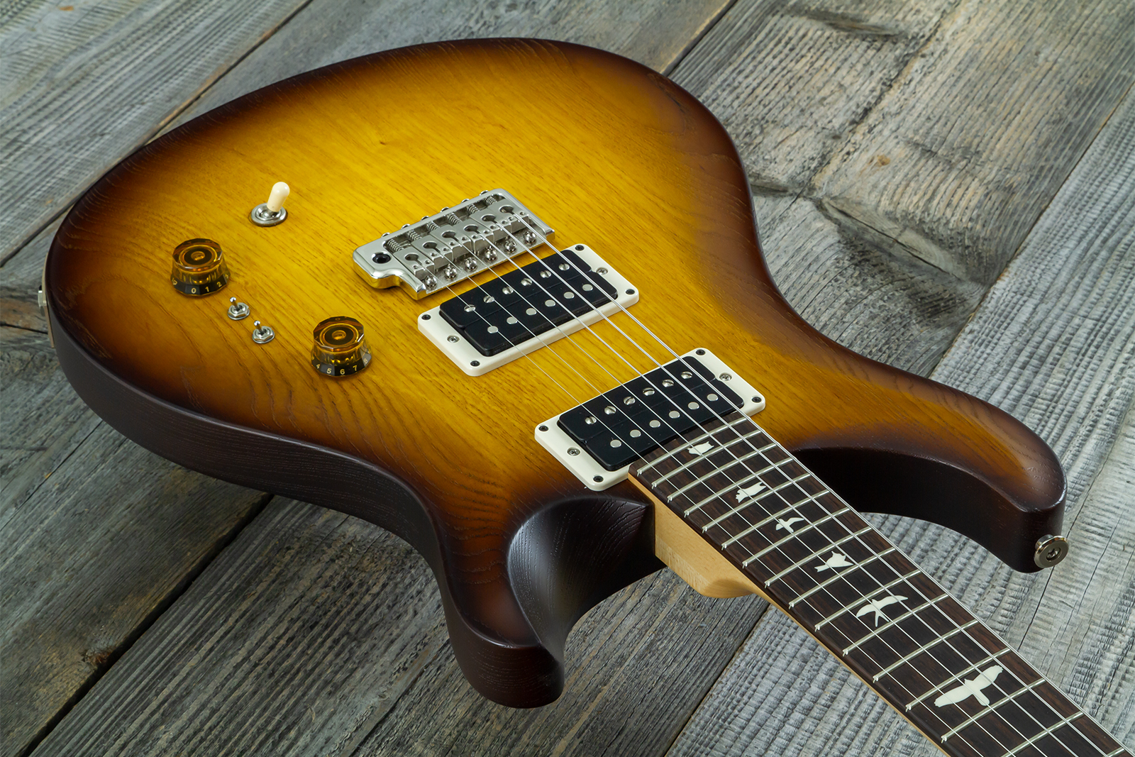 Prs Ce24-08 Swamp Ash Hand-signed Usa 2h Trem Rw #0397253 - Mccarty Tobacco Burst - Double cut gitaar - Variation 2