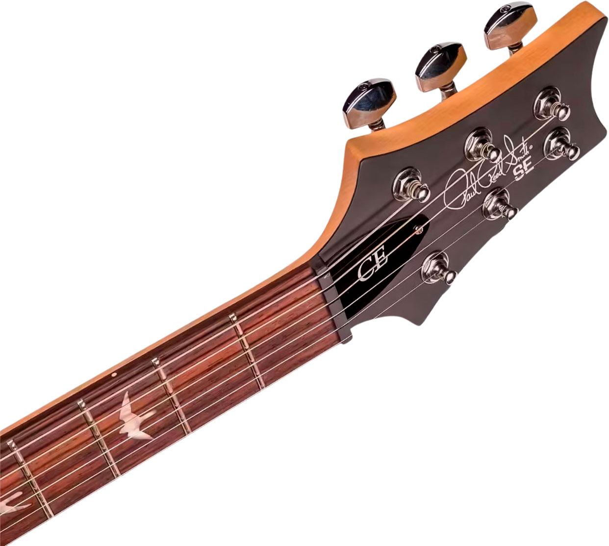 Prs Ce24 Se Bolt-on Ltd 2h Trem  Rw - Charcoal Burst - Double cut gitaar - Variation 10