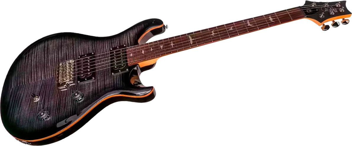 Prs Ce24 Se Bolt-on Ltd 2h Trem  Rw - Charcoal Burst - Double cut gitaar - Variation 7