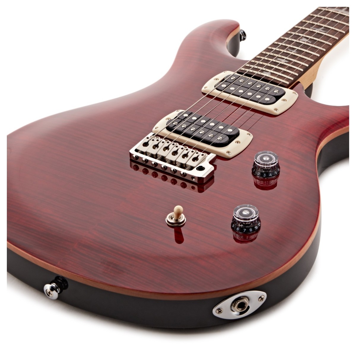 Prs Ce24 Se Bolt-on (wing Tuners) 2h Trem  Rw - Black Cherry - Double cut gitaar - Variation 3