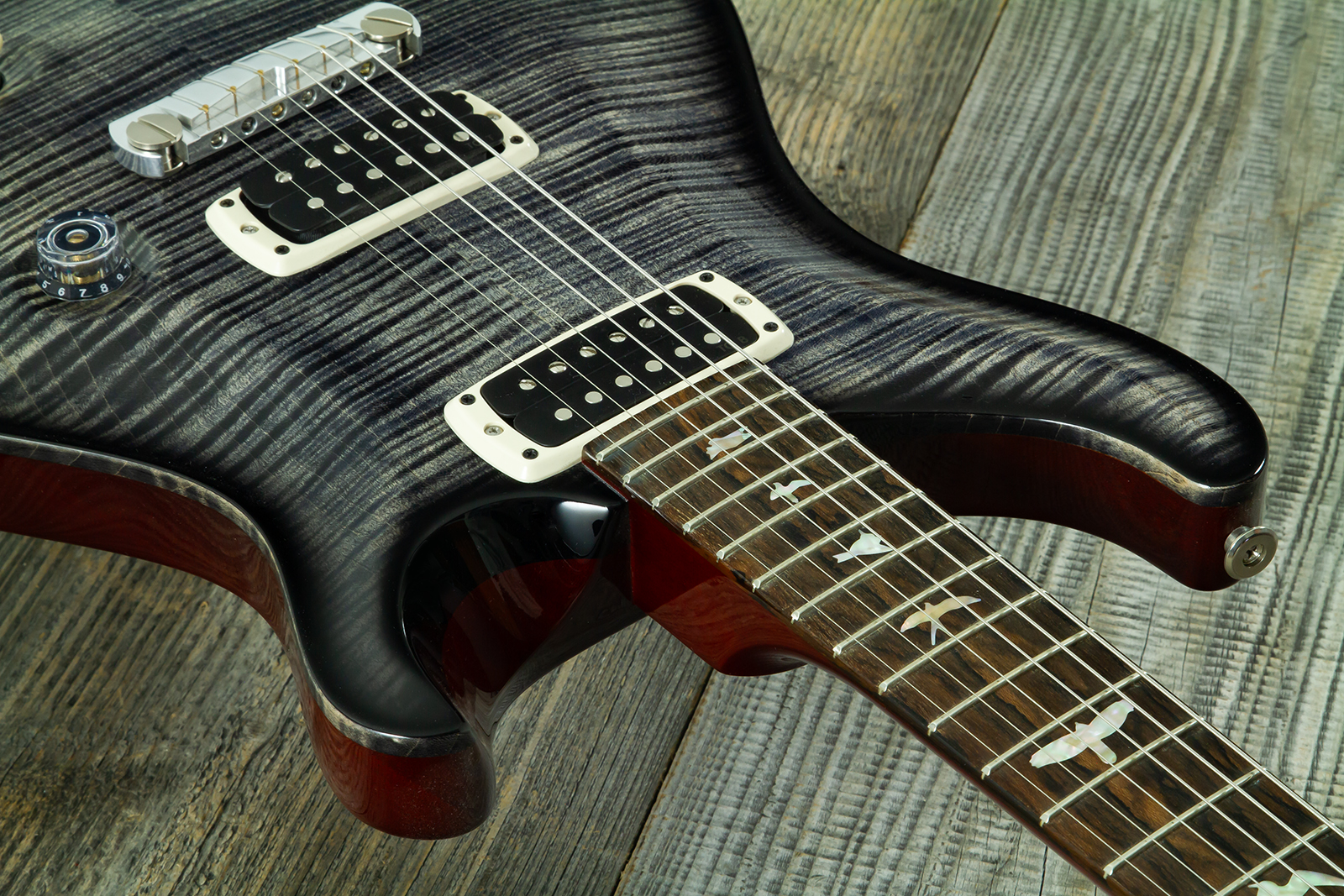 Prs Charcoal Phoenix Ltd Usa 2h Ht Rw - Grey - Elektrische gitaar in Strat vorm - Variation 12