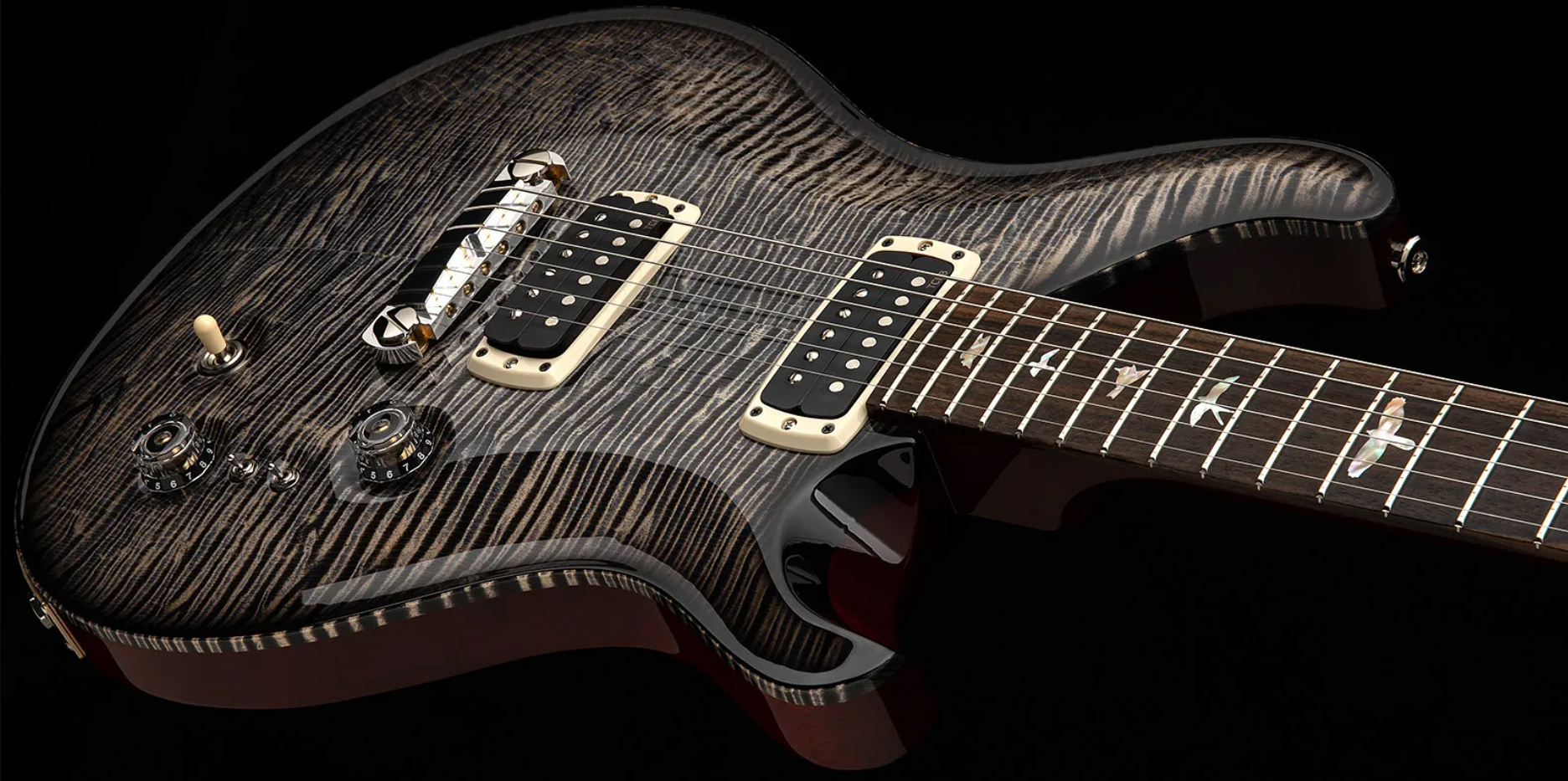 Prs Charcoal Phoenix Ltd Usa 2h Ht Rw - Grey - Elektrische gitaar in Str-vorm - Variation 1