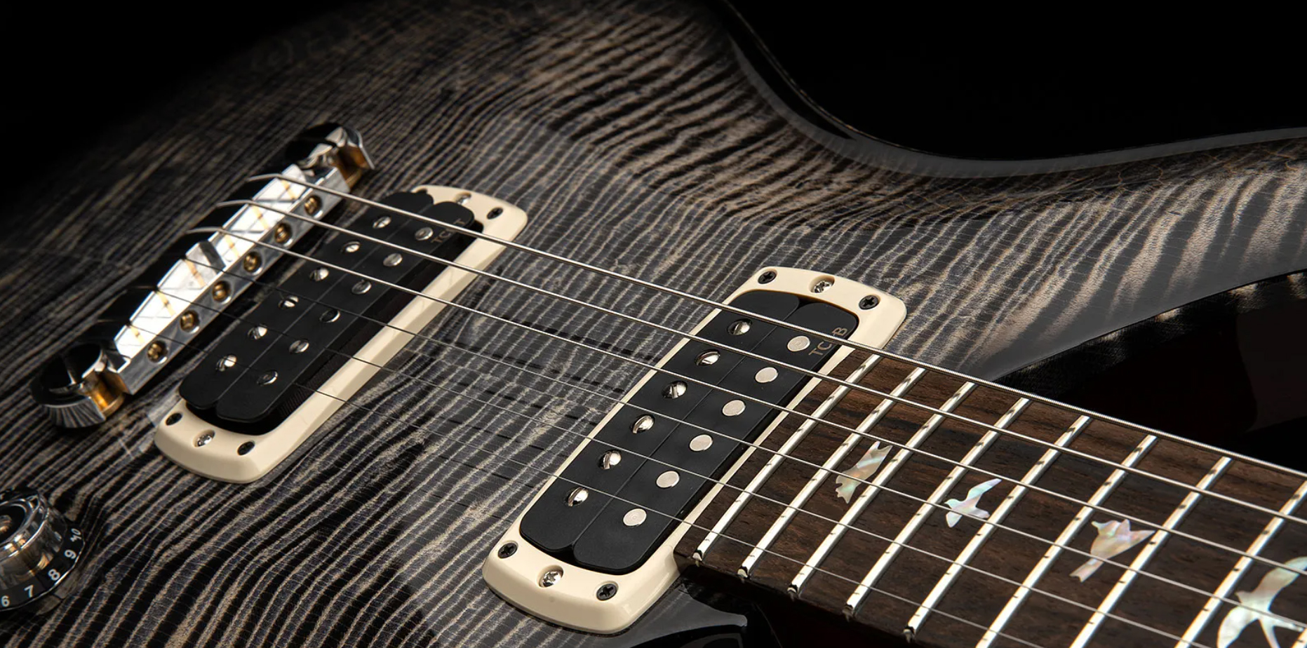 Prs Charcoal Phoenix Ltd Usa 2h Ht Rw - Grey - Elektrische gitaar in Str-vorm - Variation 2