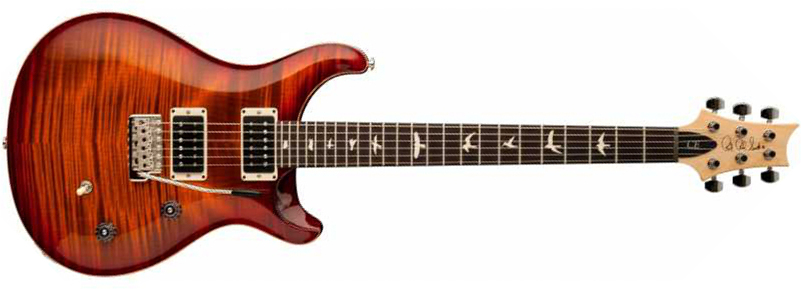 Prs Ce 24 Bolt-on Usa Hh Trem Rw - Dark Cherry - Guitarra eléctrica de doble corte. - Main picture