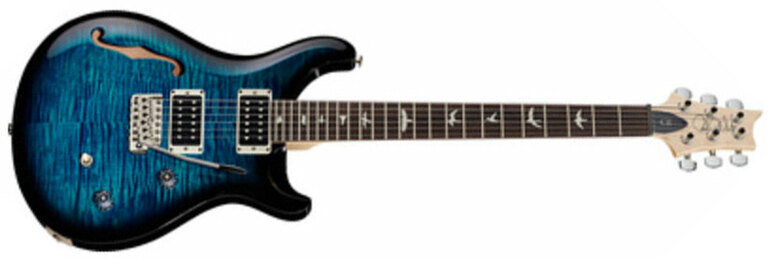 Prs Ce 24 Semi-hollow Bolt-on Usa Hh Trem Rw - Faded Blue Smokeburst - Guitarra eléctrica de doble corte. - Main picture