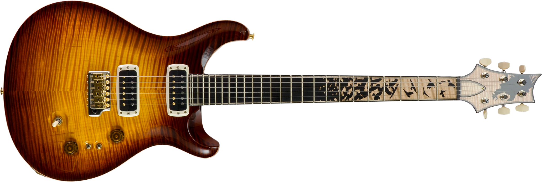 Prs Custom 24-08 Private Stock Hand-signed Usa 2h Trem Rw #0385255 - Mccarty Glow - Double cut gitaar - Main picture