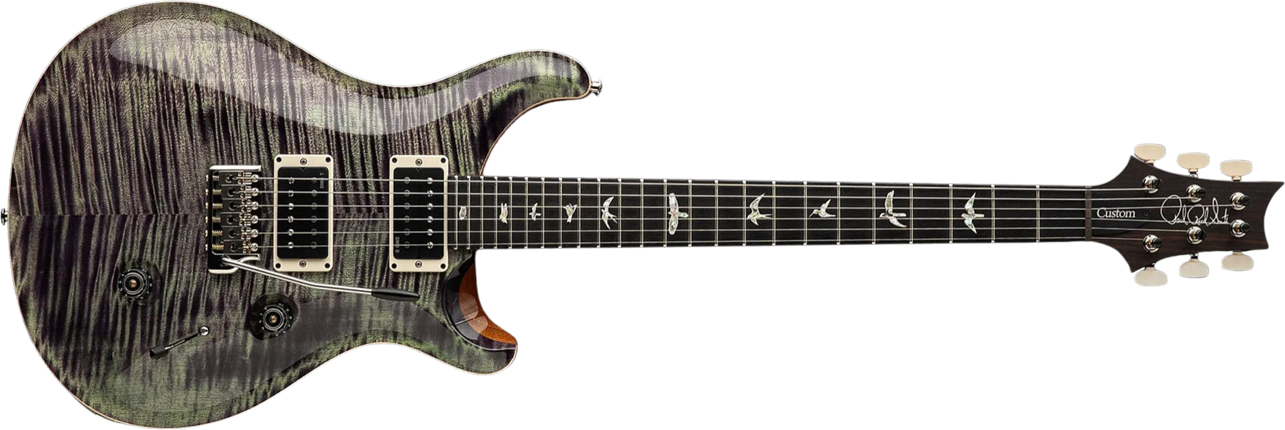 Prs Custom 24 Usa 2h Dmo Trem Rw - Aurora Borealis - Guitarra eléctrica de doble corte. - Main picture