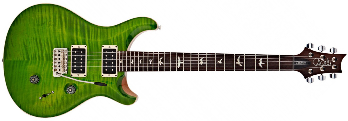 Prs Custom 24 Usa 2h Trem Rw - Eriza Verde - Guitarra eléctrica de doble corte. - Main picture