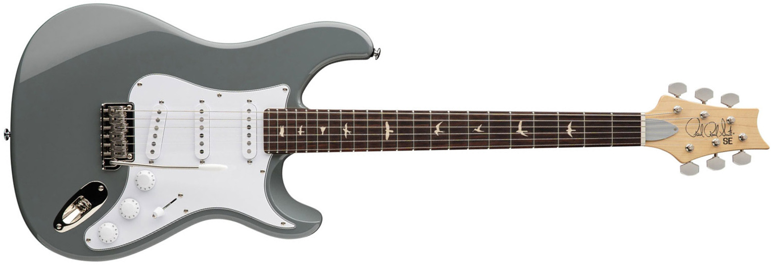 Prs John Mayer Se Silver Sky Rosewood Signature 3s Trem Rw - Storm Gray - Elektrische gitaar in Str-vorm - Main picture