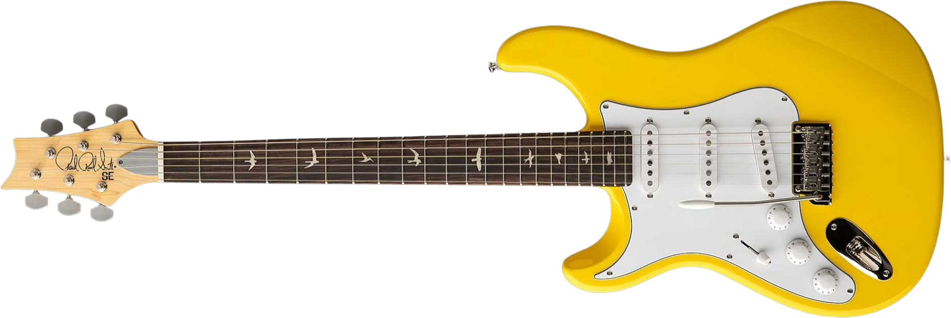 Prs John Mayer Silver Sky Rosewood Lh Se Signature Gaucher 3s Trem Rw - Dandy Lion - Elektrische gitaar in Strat vorm - Main picture