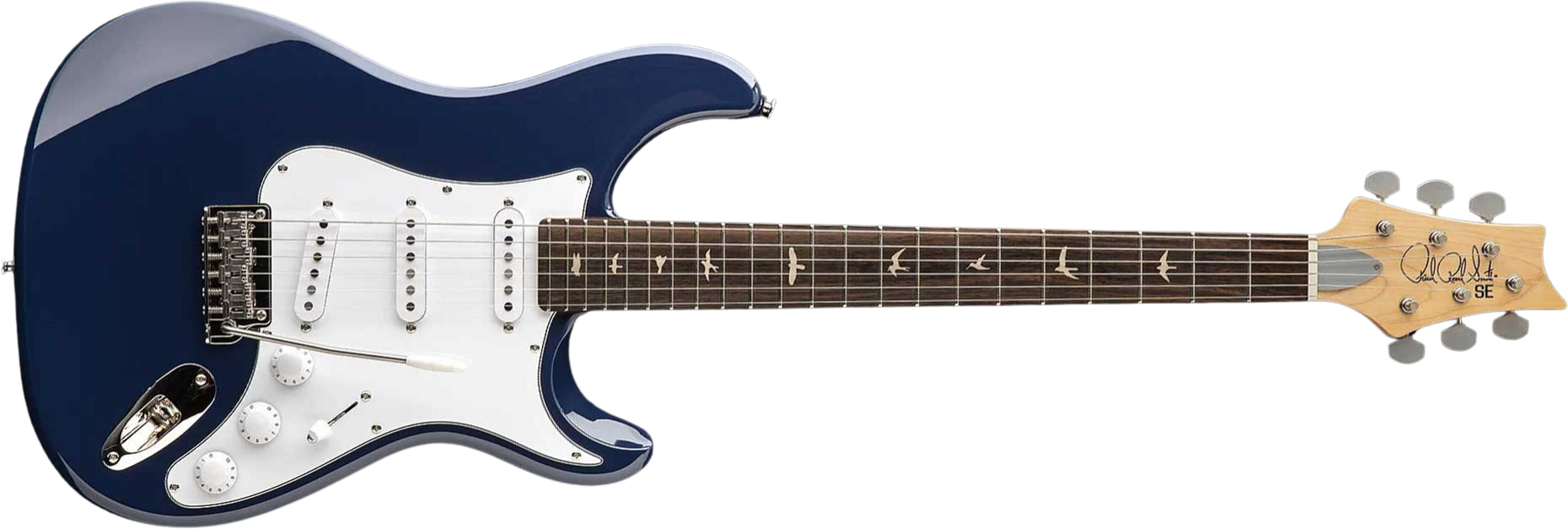 Prs John Mayer Silver Sky Rosewood Se Signature 3s Trem Rw - Trad Blue - Elektrische gitaar in Strat vorm - Main picture