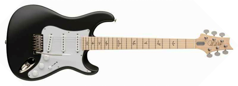 Prs John Mayer Silver Sky Usa Signature 3s Trem Mn - Faded Black Tee Satin - Elektrische gitaar in Strat vorm - Main picture