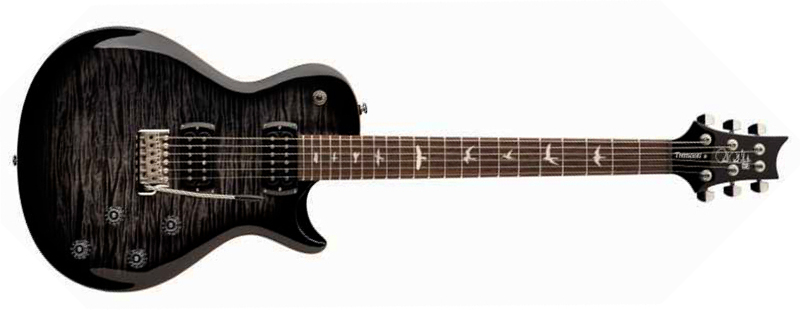 Prs Mark Tremonti Se Signature 2h Trem Rw - Charcoal Burst - Single cut gitaar - Main picture