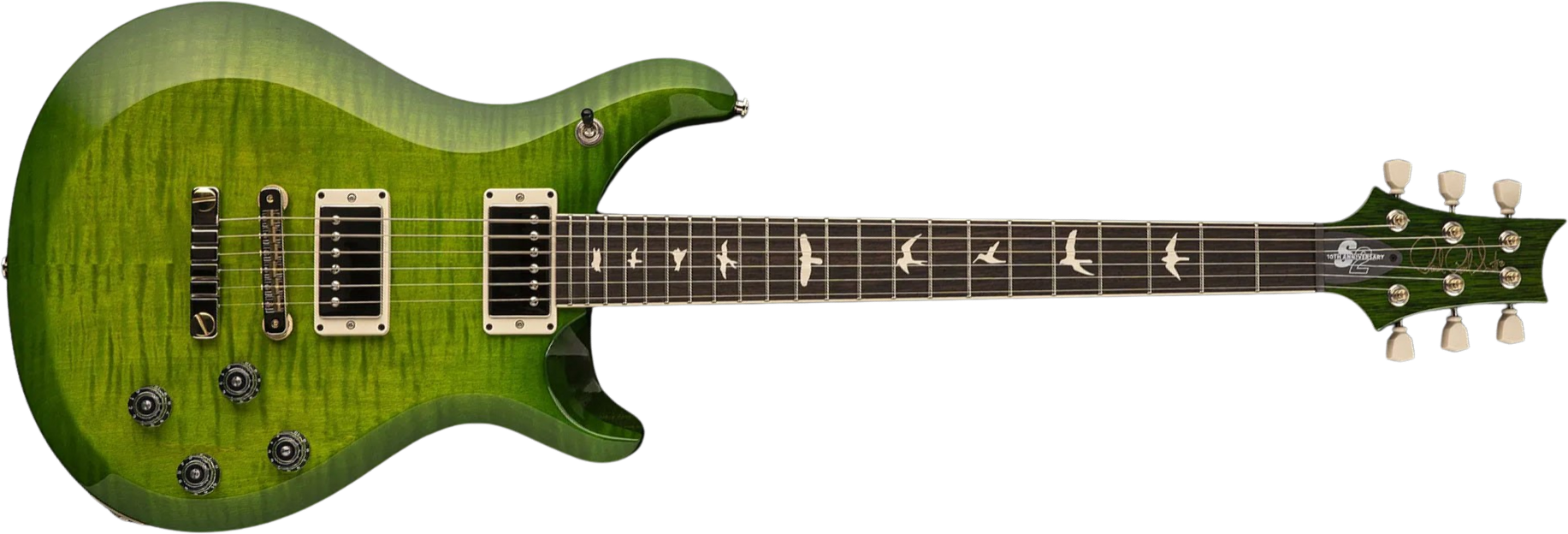 Prs Mccarty 594 S2 10th Ann. Ltd Usa 2h Ht Rw - Eriza Verde - Guitarra eléctrica de doble corte. - Main picture