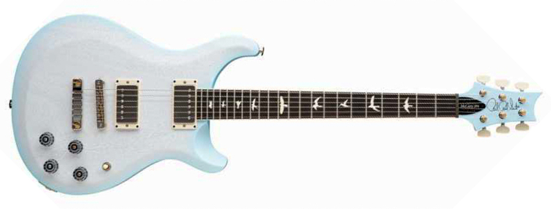 Prs Mccarty 594 Thinline S2 Usa 2h 58/15lt Ht Rw - Cloud Burst Satin - Double cut gitaar - Main picture