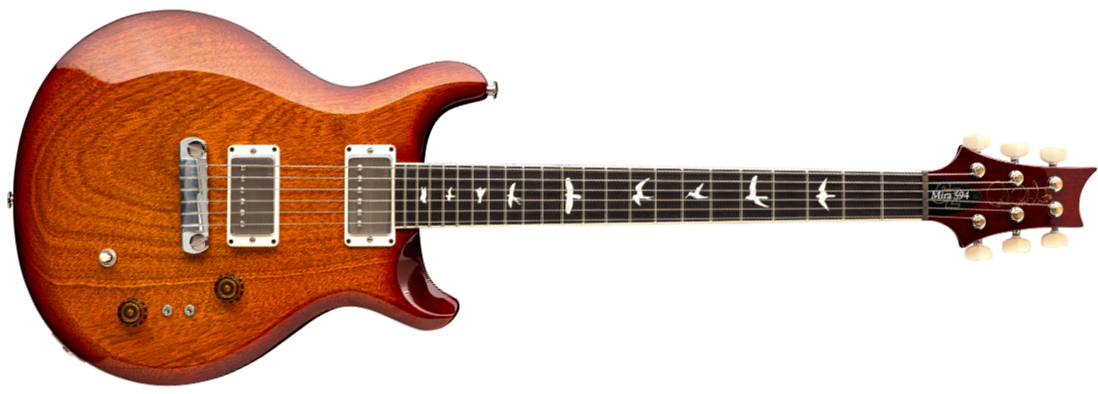 Prs Mira 594 S2 Usa 2h Ht Rw - Dark Cherry Sunburst - Double cut gitaar - Main picture