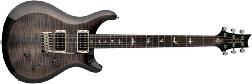 Prs S2 Custom 24 10th Ann. Ltd Usa 2023 2h Trem Rw - Faded Grey Black Burst - Guitarra eléctrica de doble corte. - Main picture
