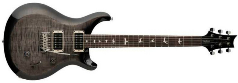 Prs S2 Custom 24 Usa 2024 Hh Trem Rw - Faded Gray Black Burst - Guitarra eléctrica de doble corte. - Main picture