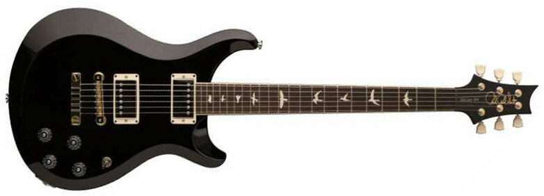 Prs S2 Mccarty 594 Thinline Hh Rw - Black - Guitarra eléctrica de doble corte. - Main picture