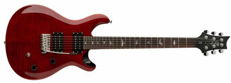 Prs Se Ce 24 Hh Trem Mn - Black Cherry - Guitarra eléctrica de doble corte. - Main picture