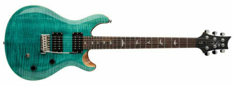 Prs Se Ce 24 Hh Trem Mn - Turquoise - Guitarra eléctrica de doble corte. - Main picture