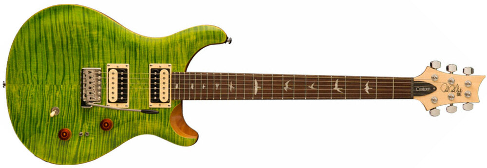 Prs Se Custom 24-08 2021 2h Trem Rw +housse - Eriza Verde - Guitarra eléctrica de doble corte. - Main picture
