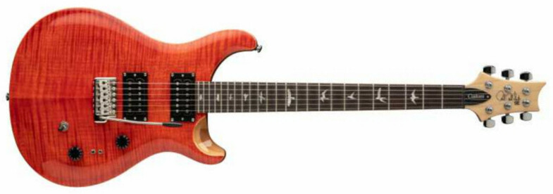 Prs Se Custom 24-08 2024 2h Trem Rw - Blood Orange - Guitarra eléctrica de doble corte. - Main picture