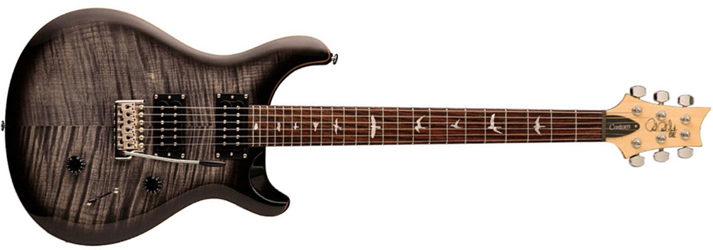 Prs Se Custom 24 2023 2h Trem Rw - Charcoal - Guitarra eléctrica de doble corte. - Main picture