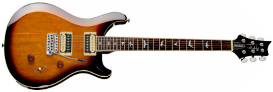 Prs Se Standard 24 2021 Hh Trem Rw +housse - Tobacco Sunburst - Guitarra eléctrica de doble corte. - Main picture