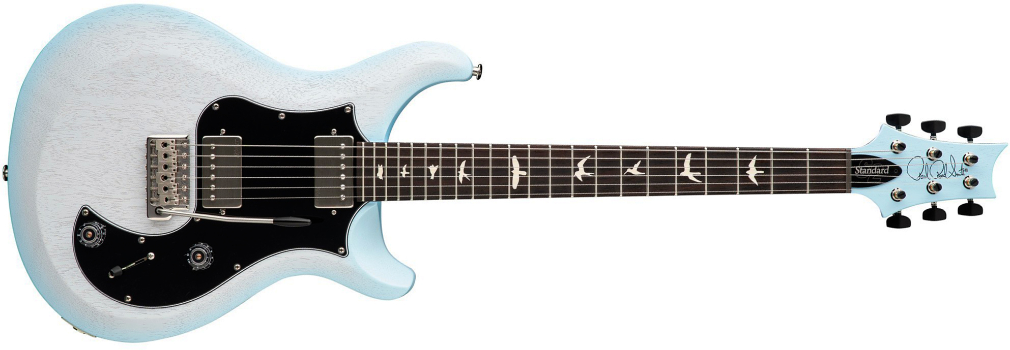Prs Standard 22 S2 Usa 2h Trem Rw - Cloud Burst Satin - Double cut gitaar - Main picture