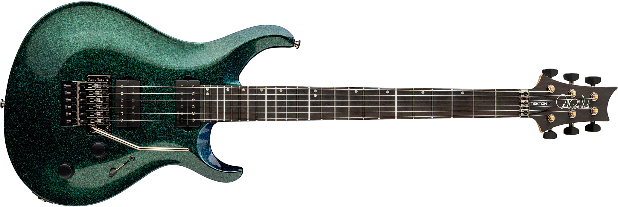 Prs Tekton Floyd Usa 2h Fr Eb - Multi-metal Flake - Double cut gitaar - Main picture