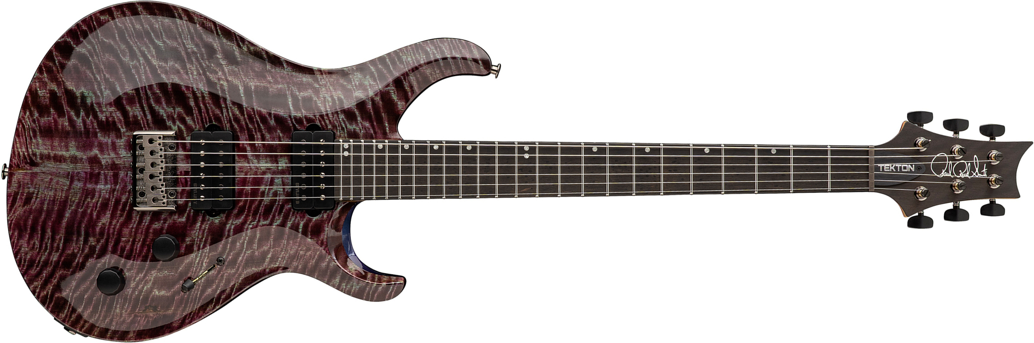 Prs Tekton Usa 2h Ht Eb - Violet Tourmaline - Double cut gitaar - Main picture