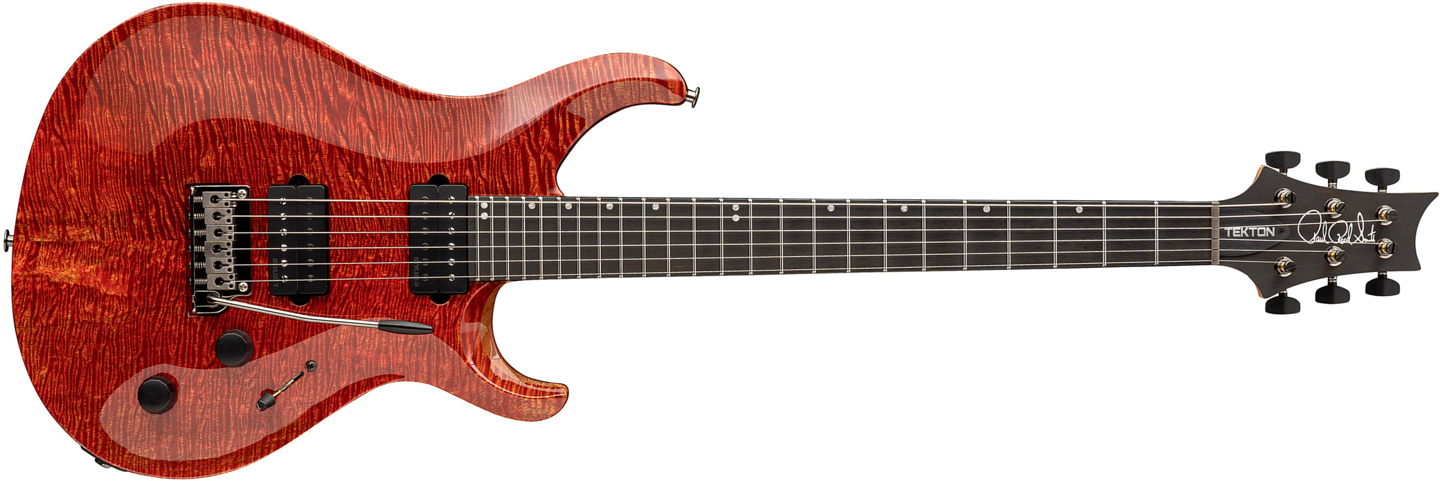 Prs Tekton Usa 2h Trem Eb - Imperial Topaz - Double cut gitaar - Main picture